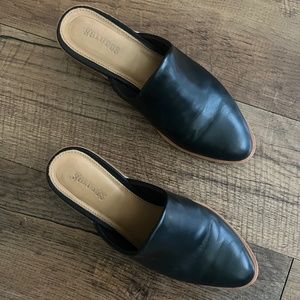 Soludos Venetian mules (black)